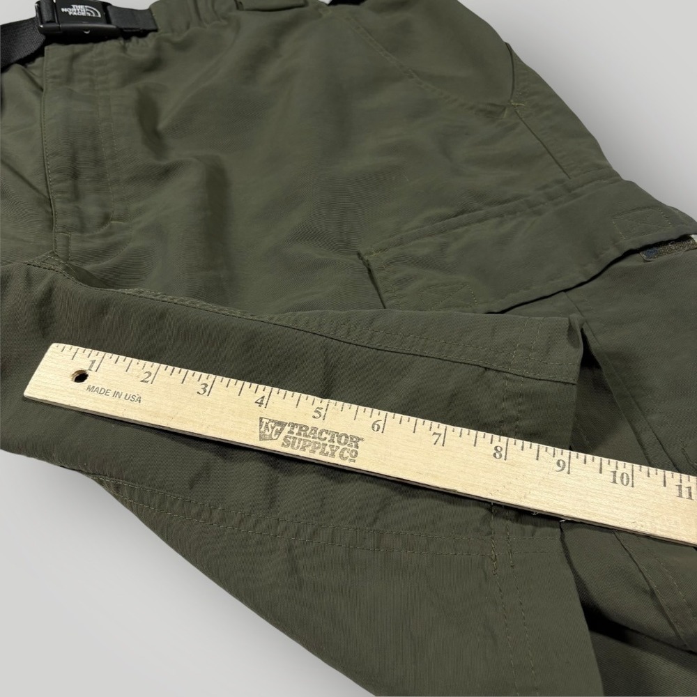 The North Face Mens XL Green Nylon Belted Cargo Hiking Shorts RN61661 - Picture 6 of 11